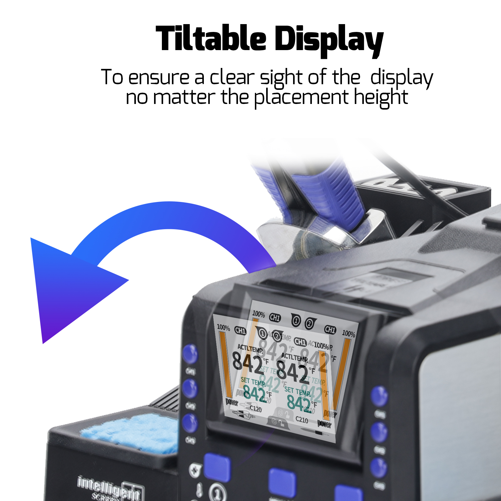 982D III 2-IN-1 Precision Soldering Station