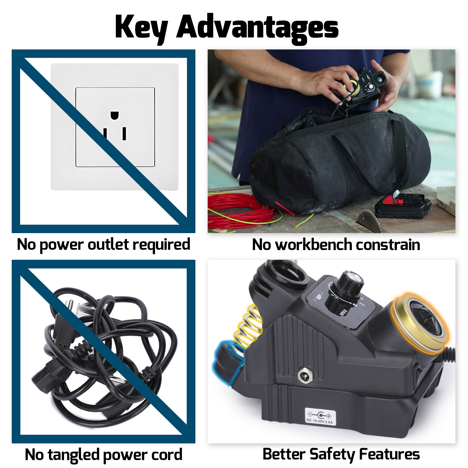 937D I Cordless Soldering Iron Station