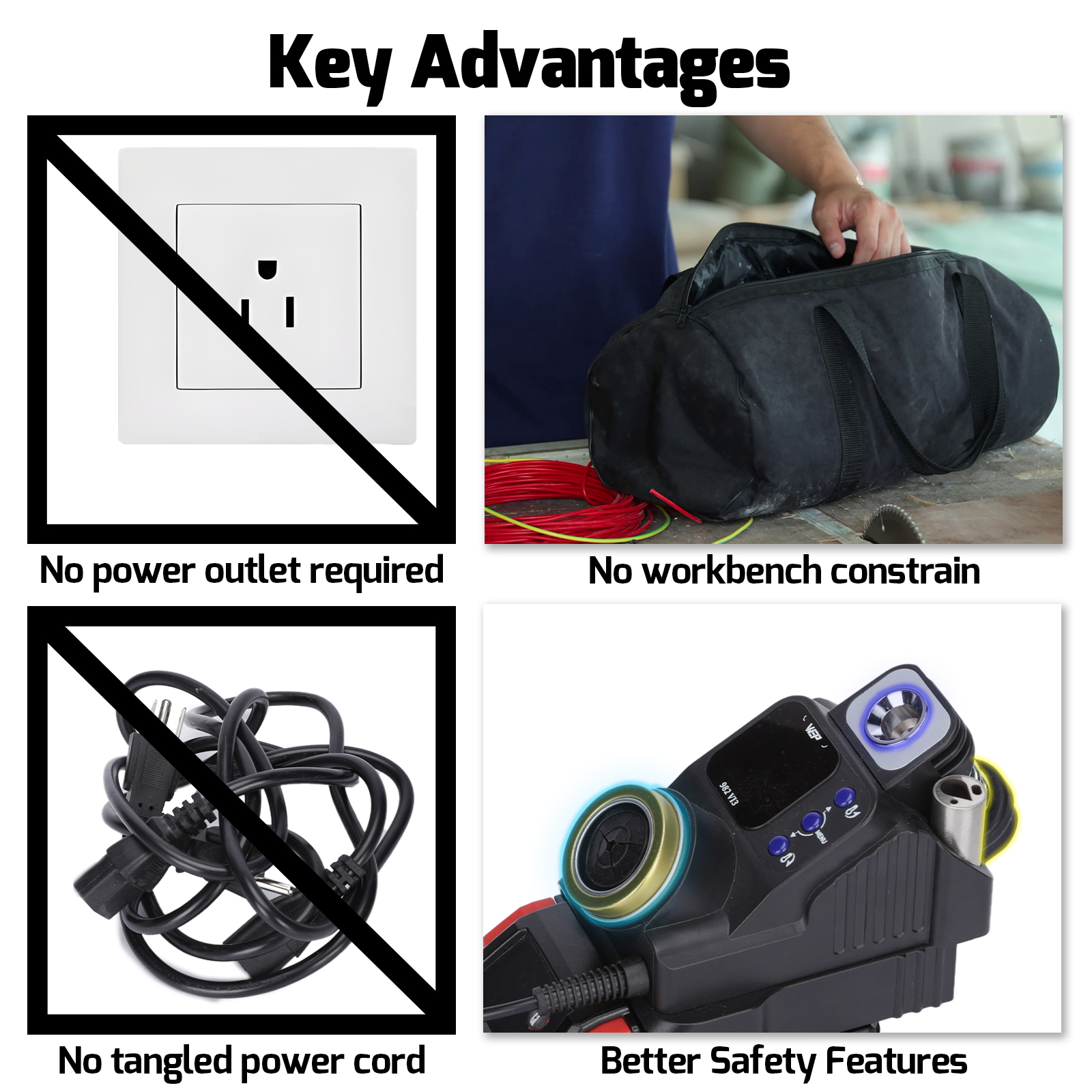 982 VI Cordless Soldering Iron Station