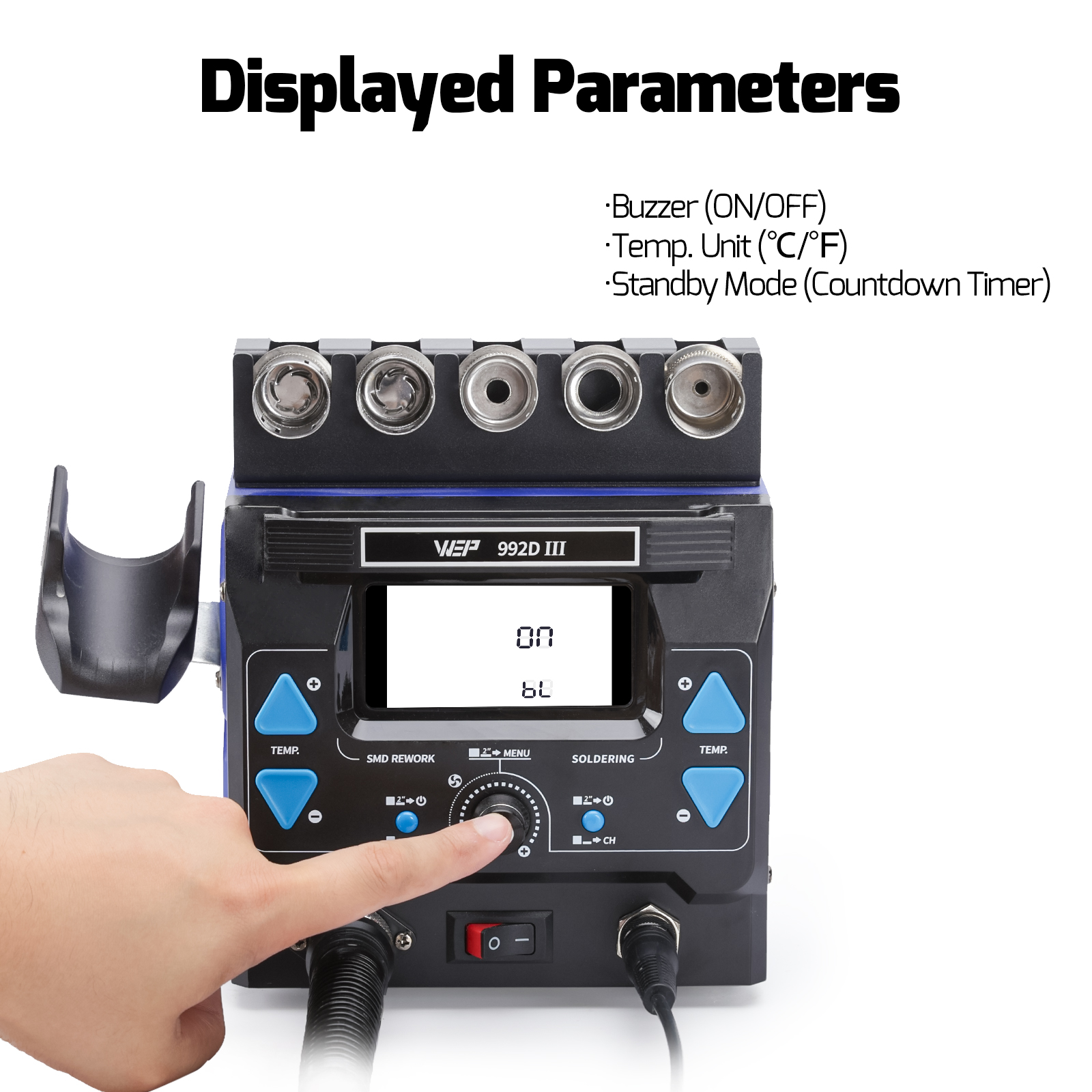 992D III 2-IN-1 Precision Rework Station