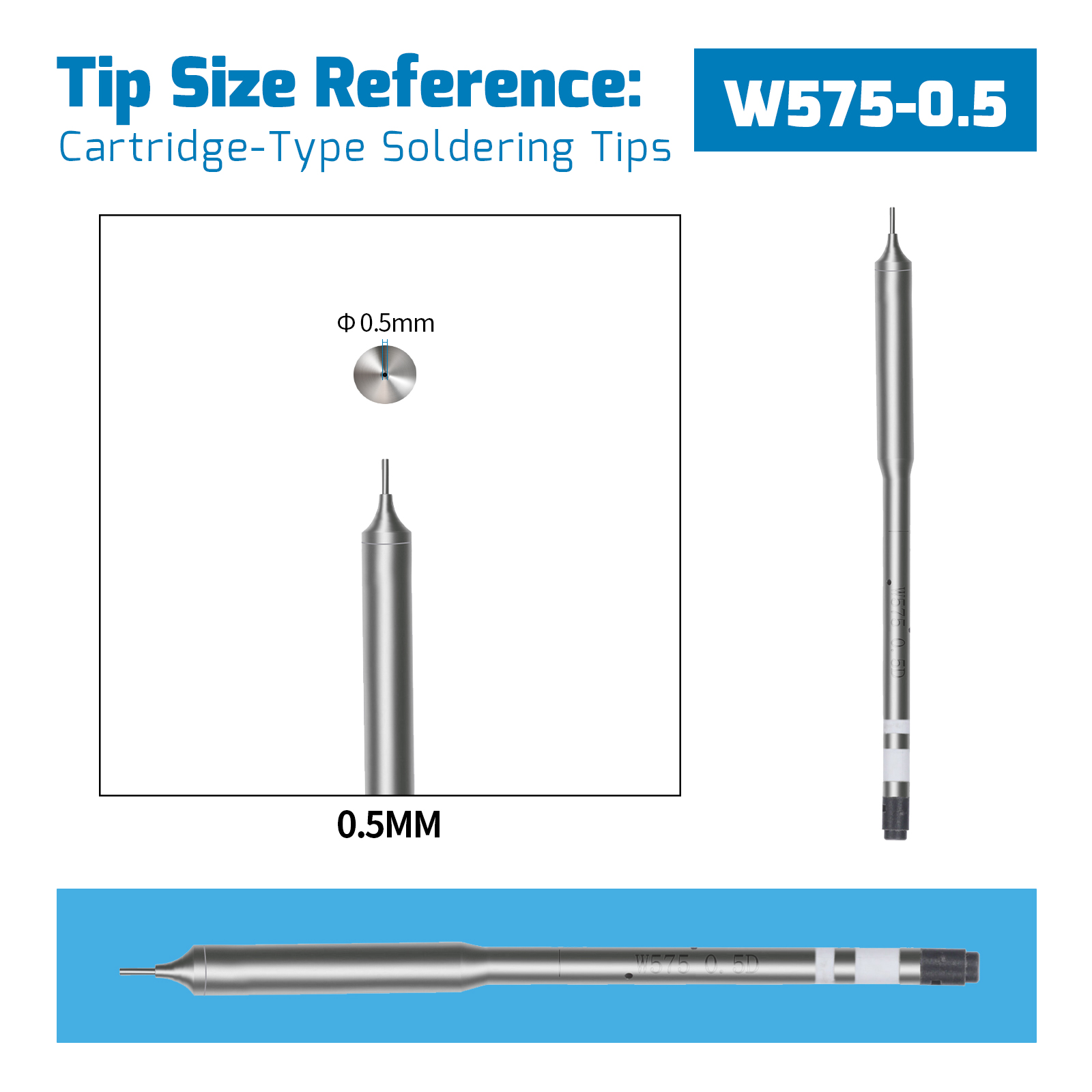 WEP W575 Hot Air Nozzle [Heating Element Cartridge]