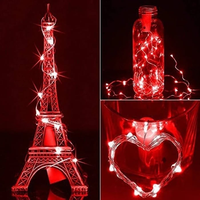 BOTTLE LIGHTS ( Battery Included - Replaceable )