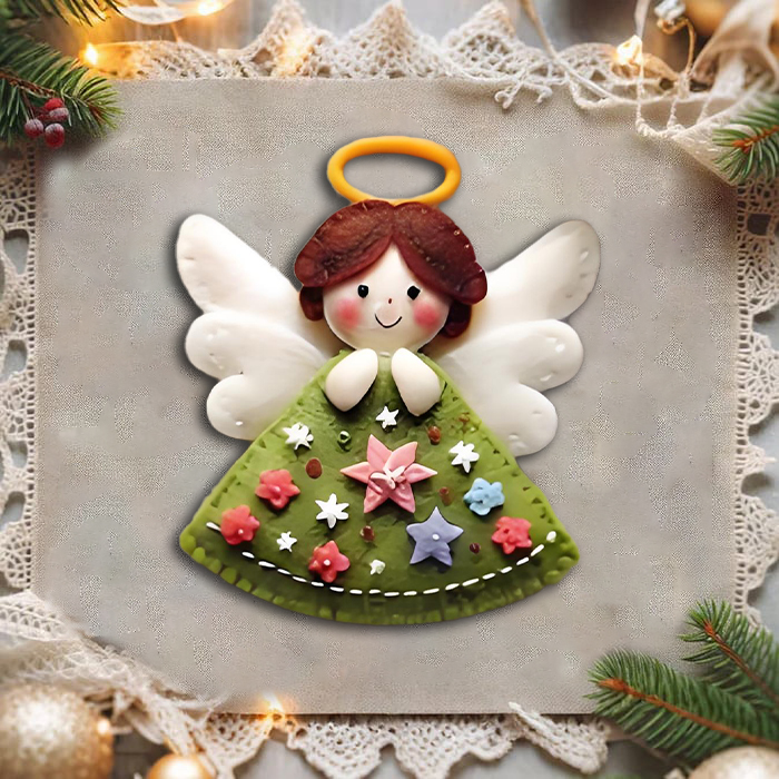 🔥LAST DAY 50% OFF - Angel Felt Gift-✨Beginners Friendily