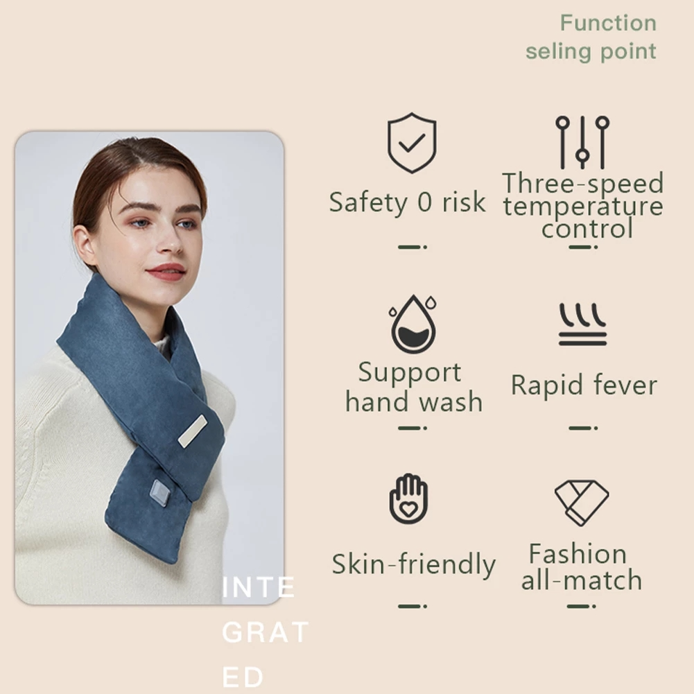 (🌲Early Christmas Sale) Intelligent Electric Heating Scarf