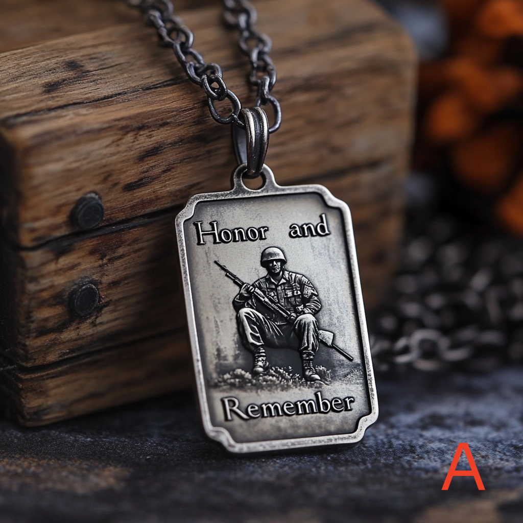 Soldier Memorial Pendant