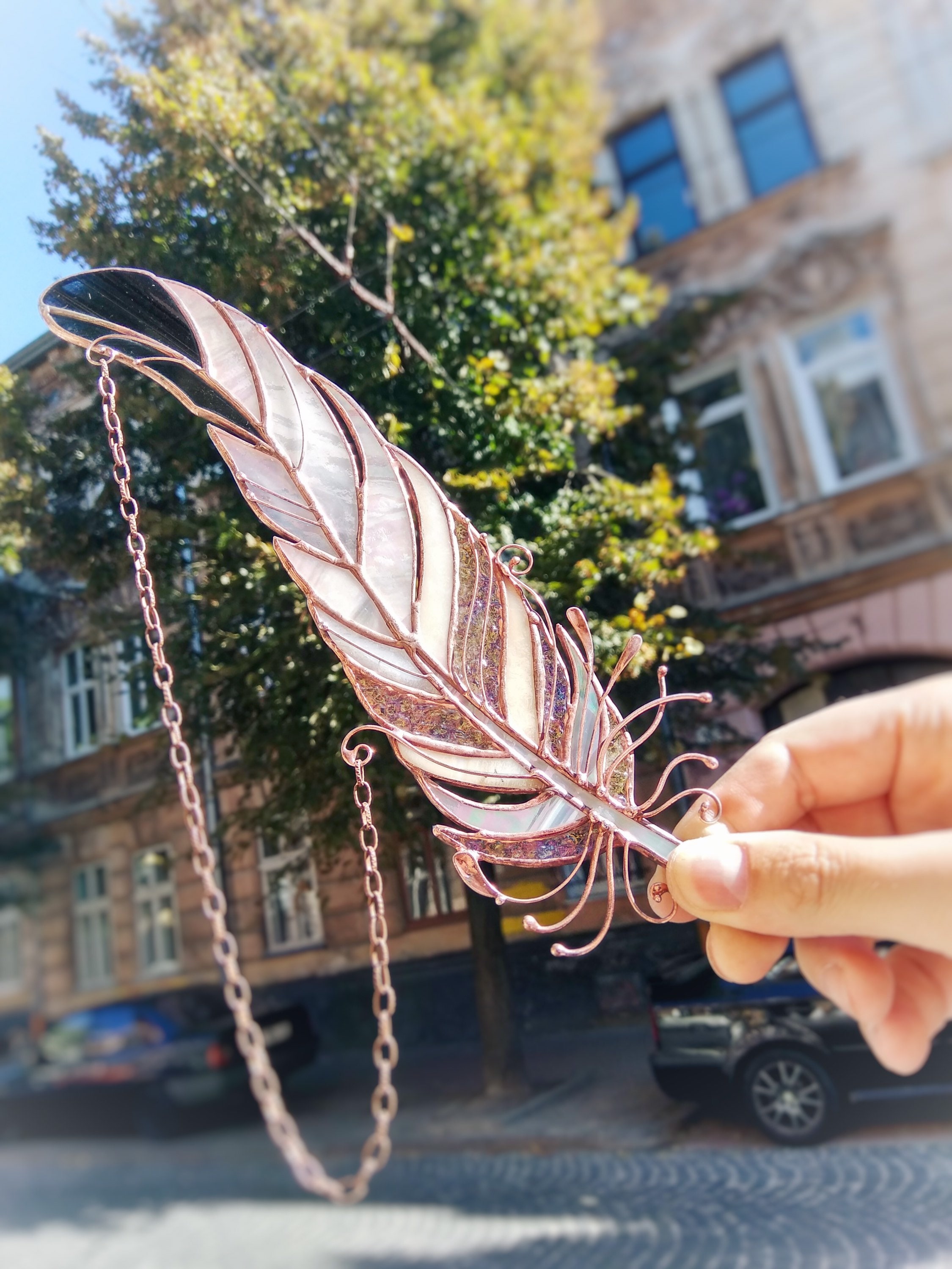 🔥🔥2025 Mother's Day Gift 50% Off--Feathers Suncatcher Ornament