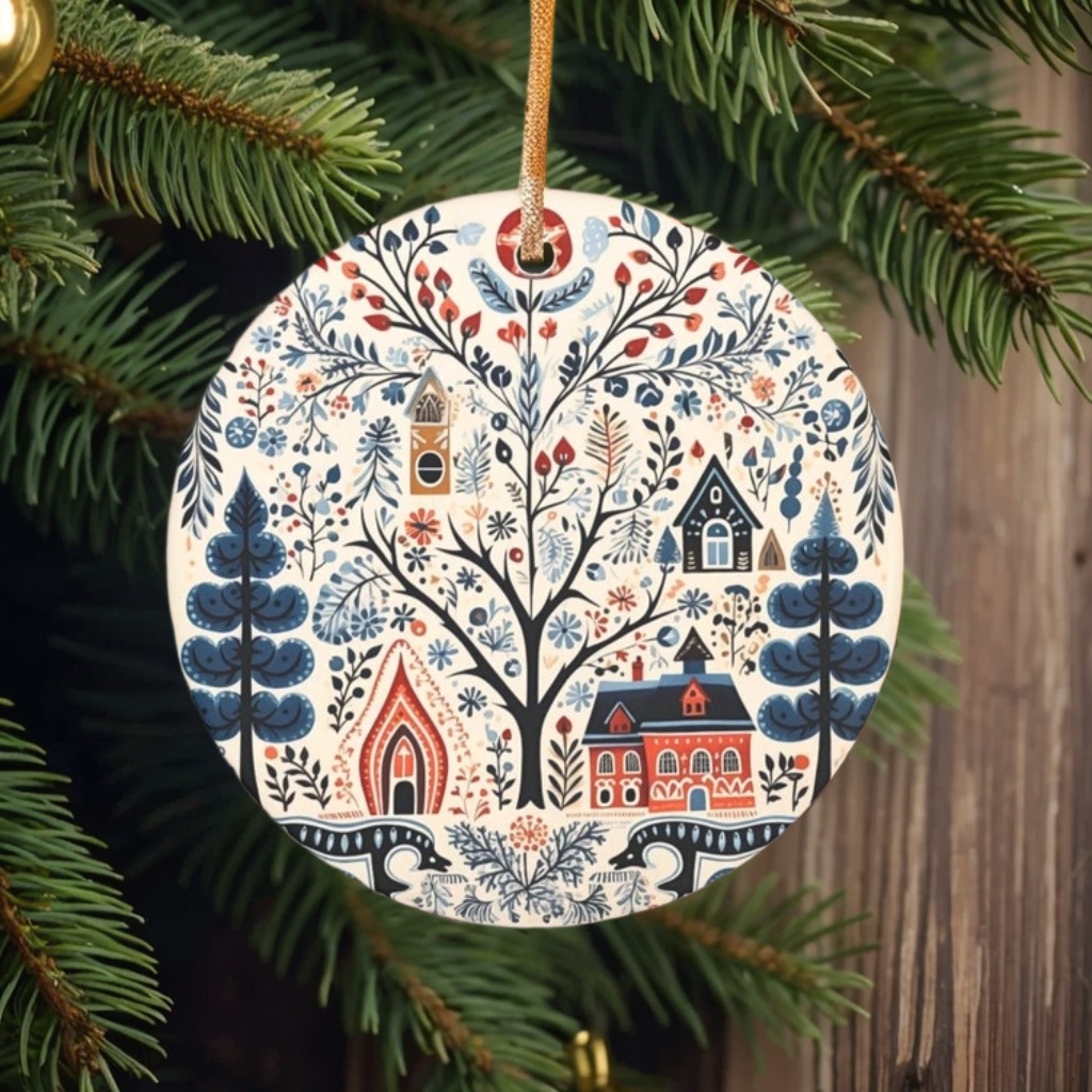 Scandinavian Christmas Ornaments