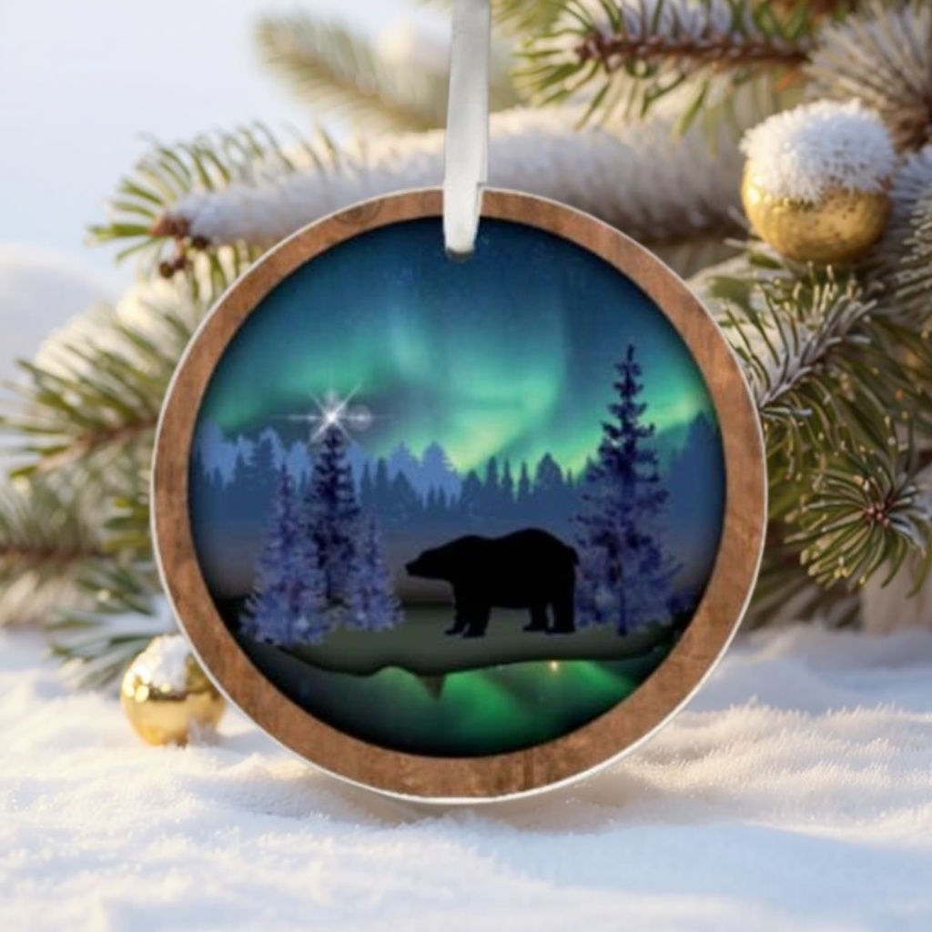 🌲2024 Christmas Gift 50% Off--2024 Northern LightsChristmas Ornaments