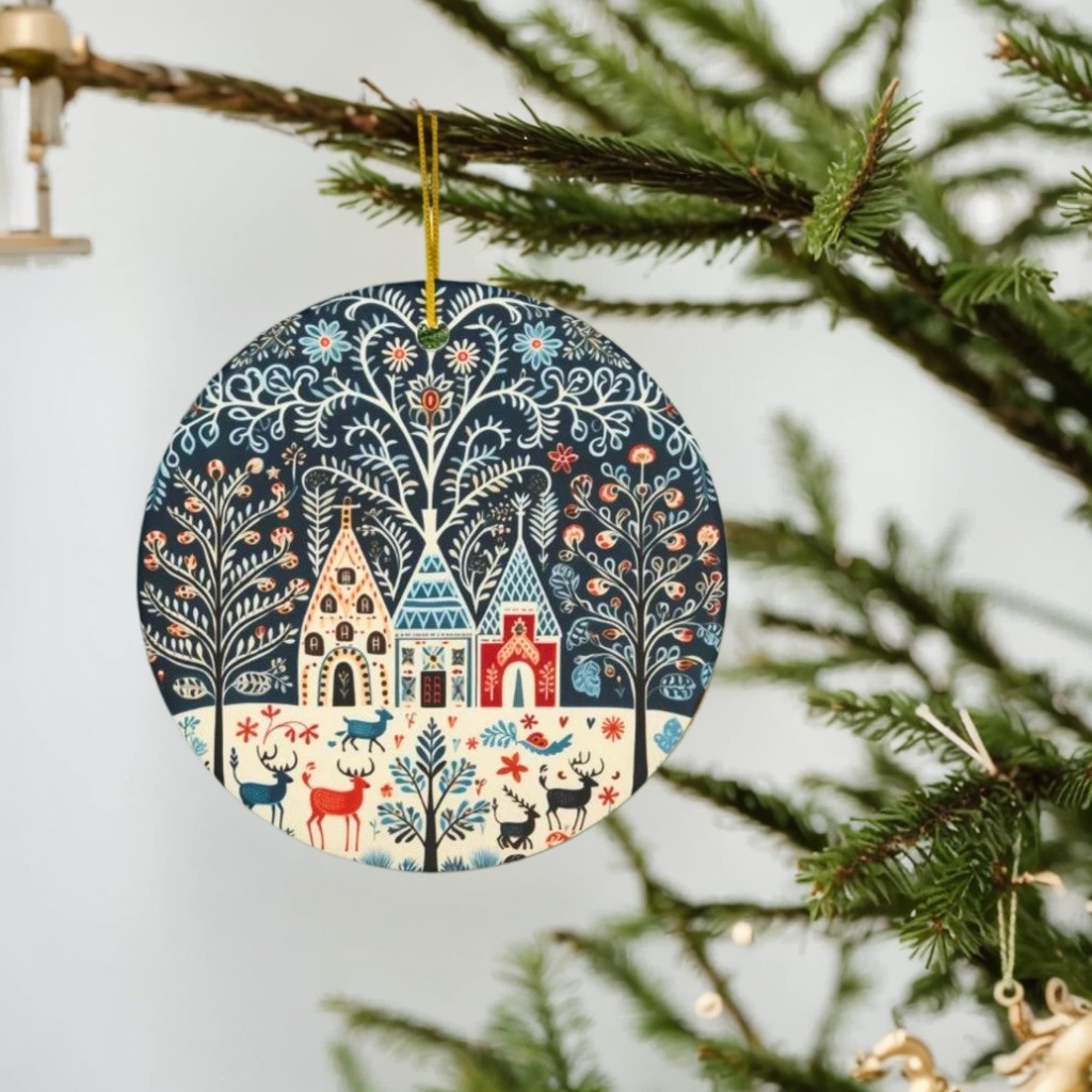 Scandinavian Christmas Ornaments