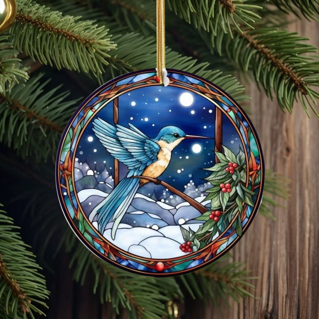 Hummingbird Christmas Ornaments