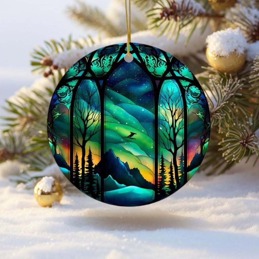 🌲2024 Christmas Gift 50% Off--2024 Northern LightsChristmas Ornaments