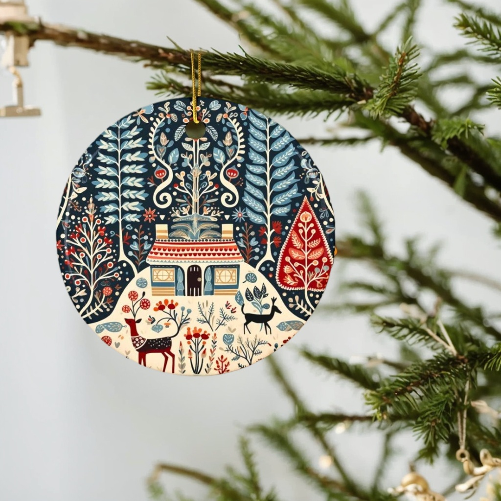 Scandinavian Christmas Ornaments