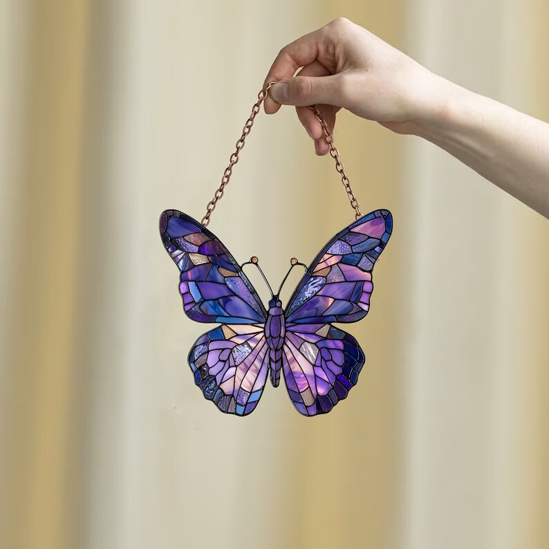 🔥🔥2025 Mother's Day Gift 50% Off--Flowers Suncatcher Ornament