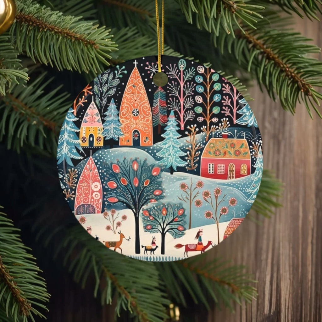 Scandinavian Christmas Ornaments