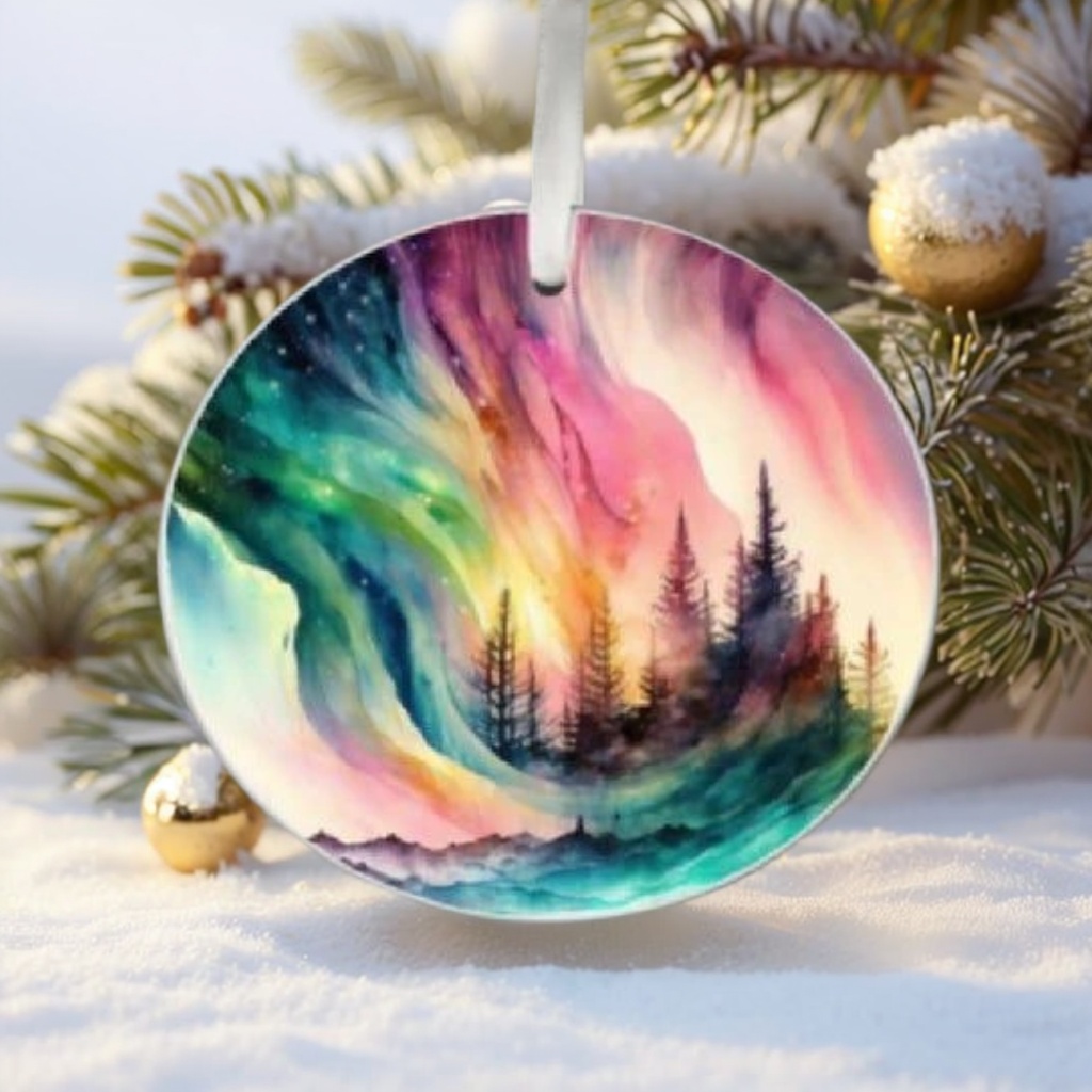 🌲2024 Christmas Gift 50% Off--2024 Northern LightsChristmas Ornaments
