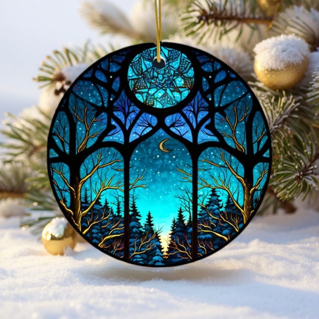 🌲2024 Christmas Gift 50% Off--2024 Northern LightsChristmas Ornaments