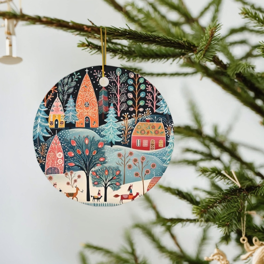 Scandinavian Christmas Ornaments