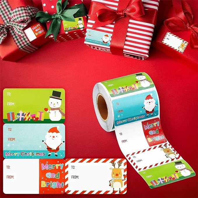 Christmas advance promotion 🔥Christmas Stickers For Decoration For Gift
