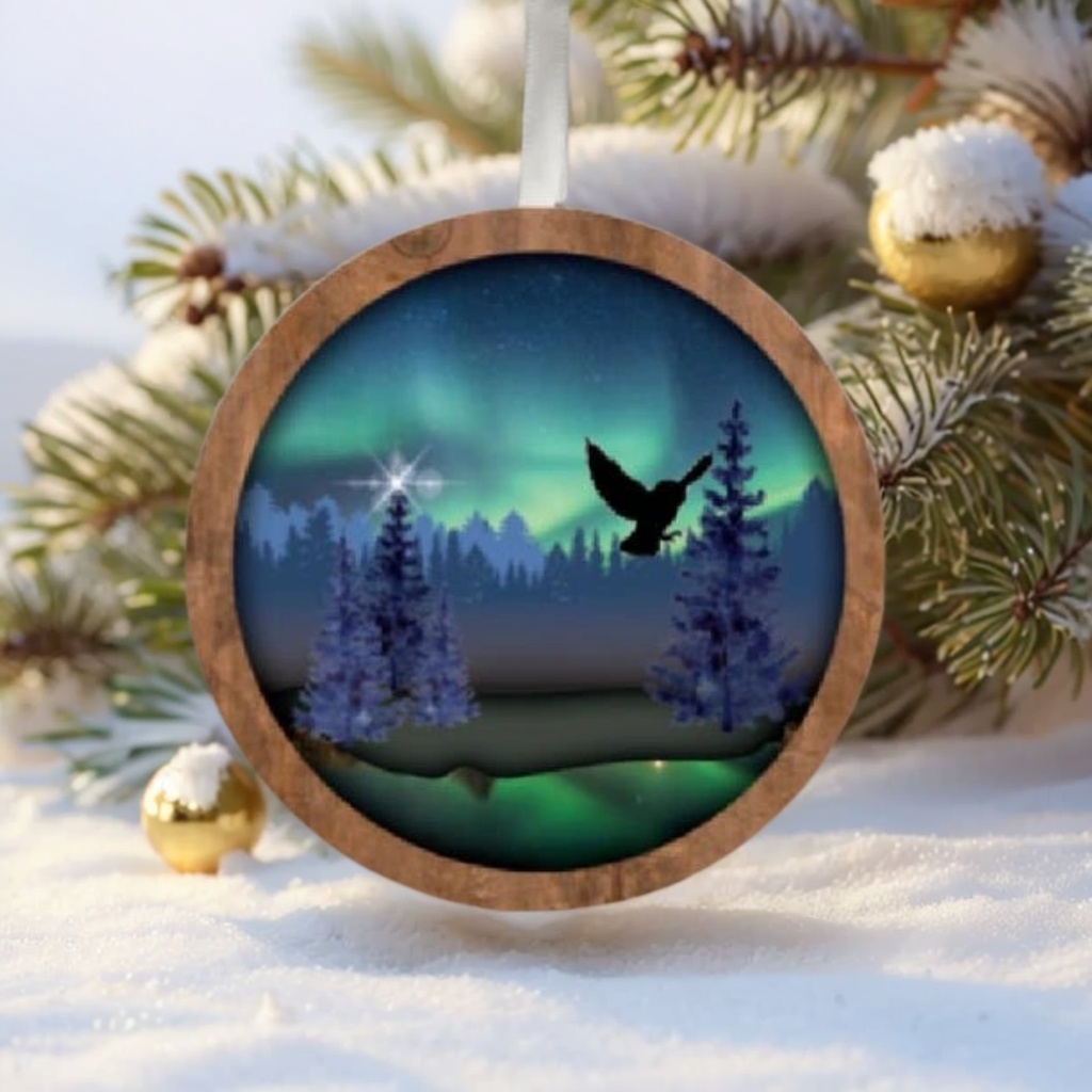 🌲2024 Christmas Gift 50% Off--2024 Northern LightsChristmas Ornaments