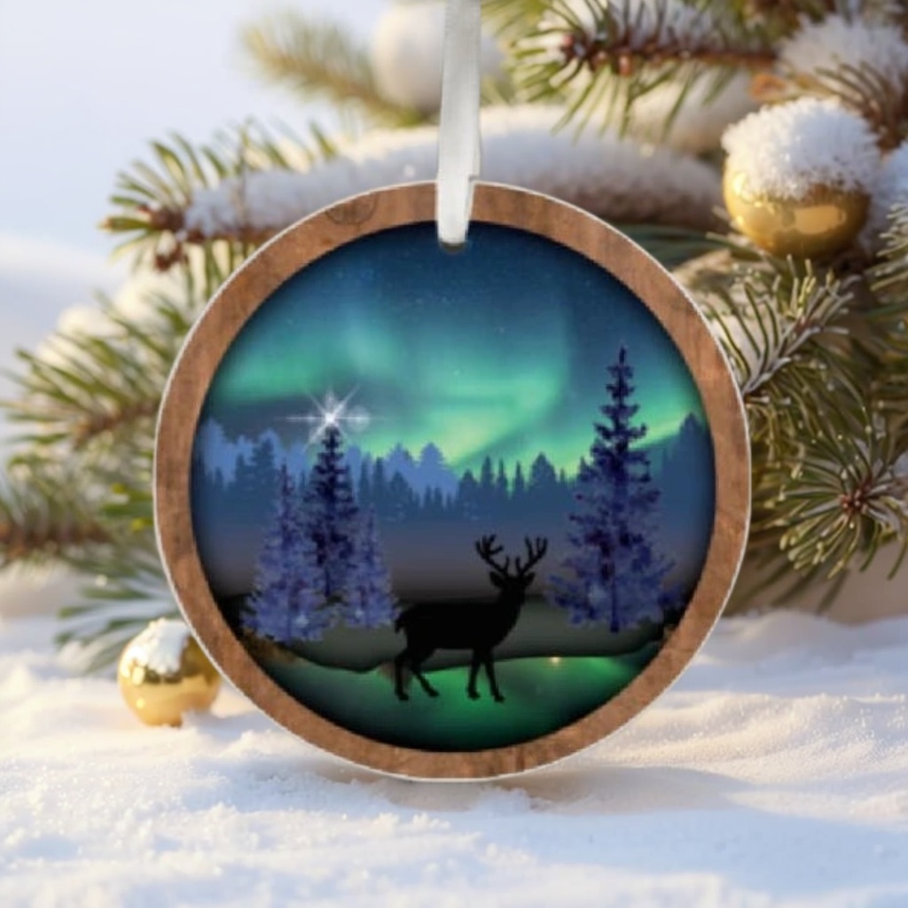 🌲2024 Christmas Gift 50% Off--2024 Northern LightsChristmas Ornaments