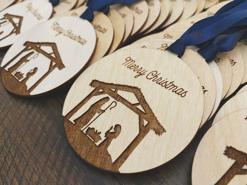 Nativity Christmas Ornament