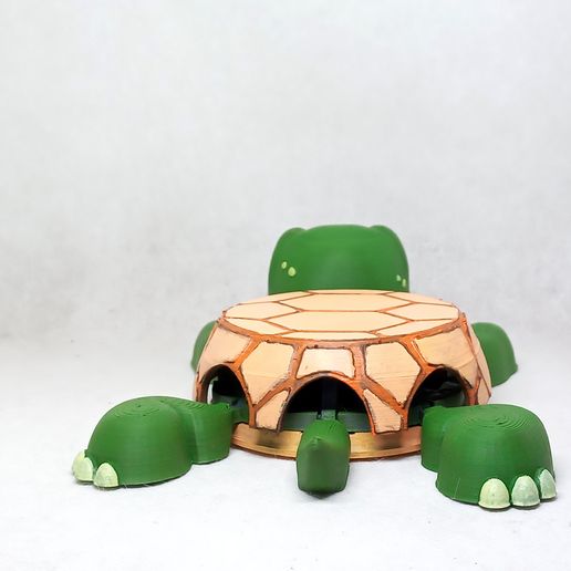 🐢3D Printing Funny Turtle Coasters