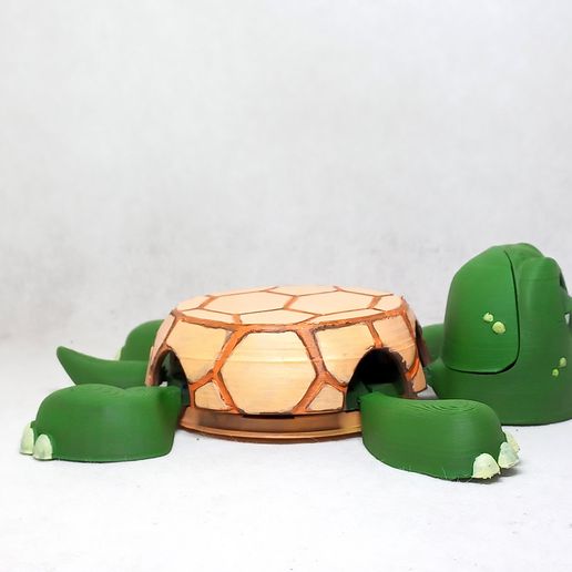 🐢3D Printing Funny Turtle Coasters