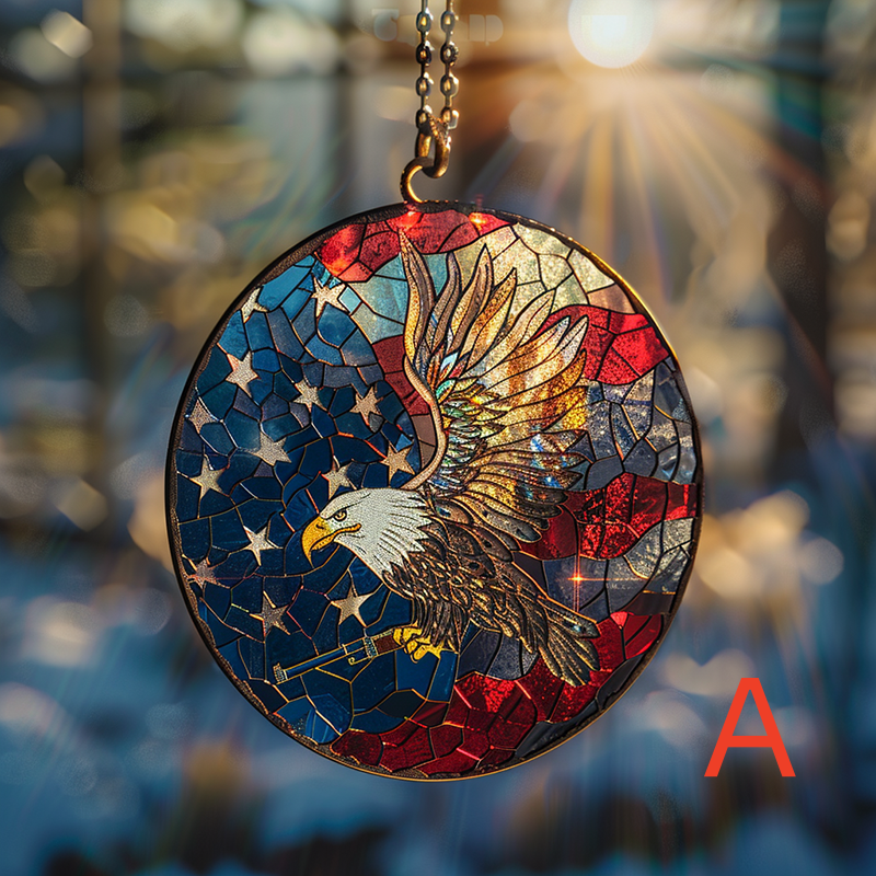 🦅Flag Eagle Pendant