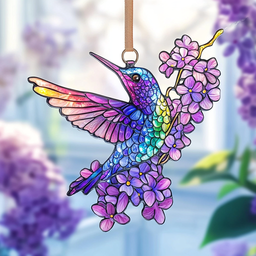 🔥🔥2025 Mother's Day Gift 50% Off--Hummingbird Suncatcher Ornament
