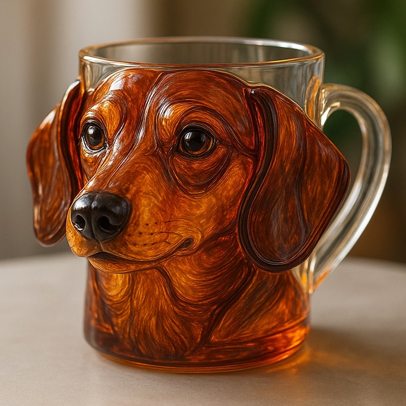 HEAD TURNER Dog Lover's Glass