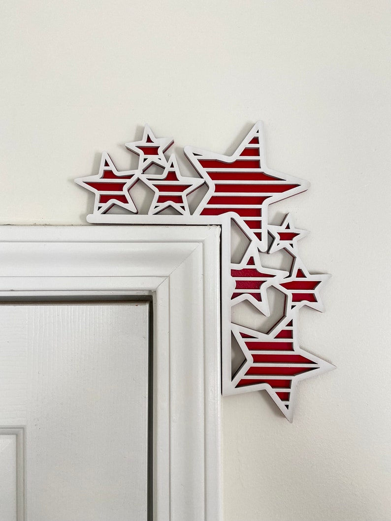 ⭐4th Of July Door Topper