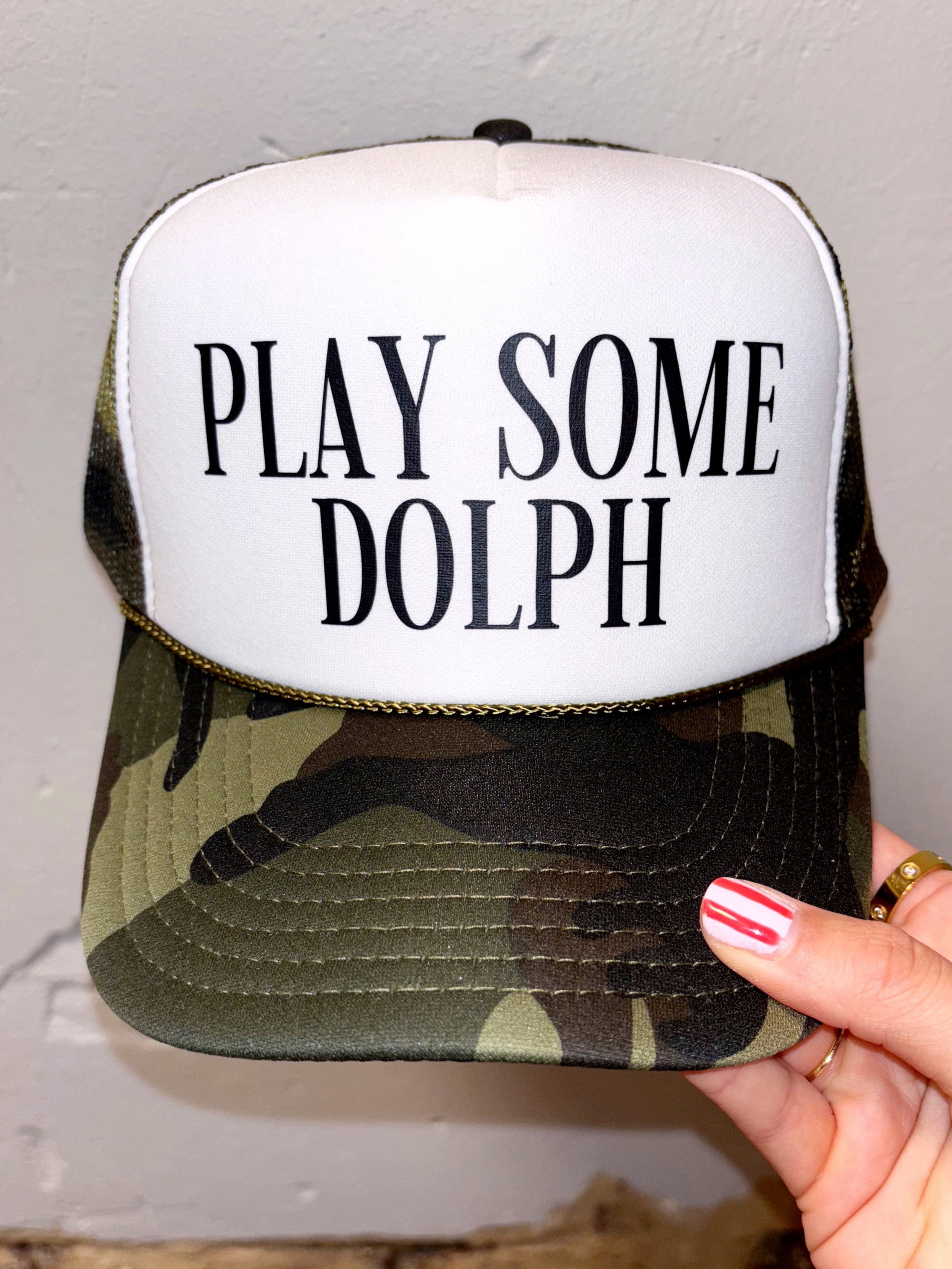 Play Some Dolph Trucker Hat