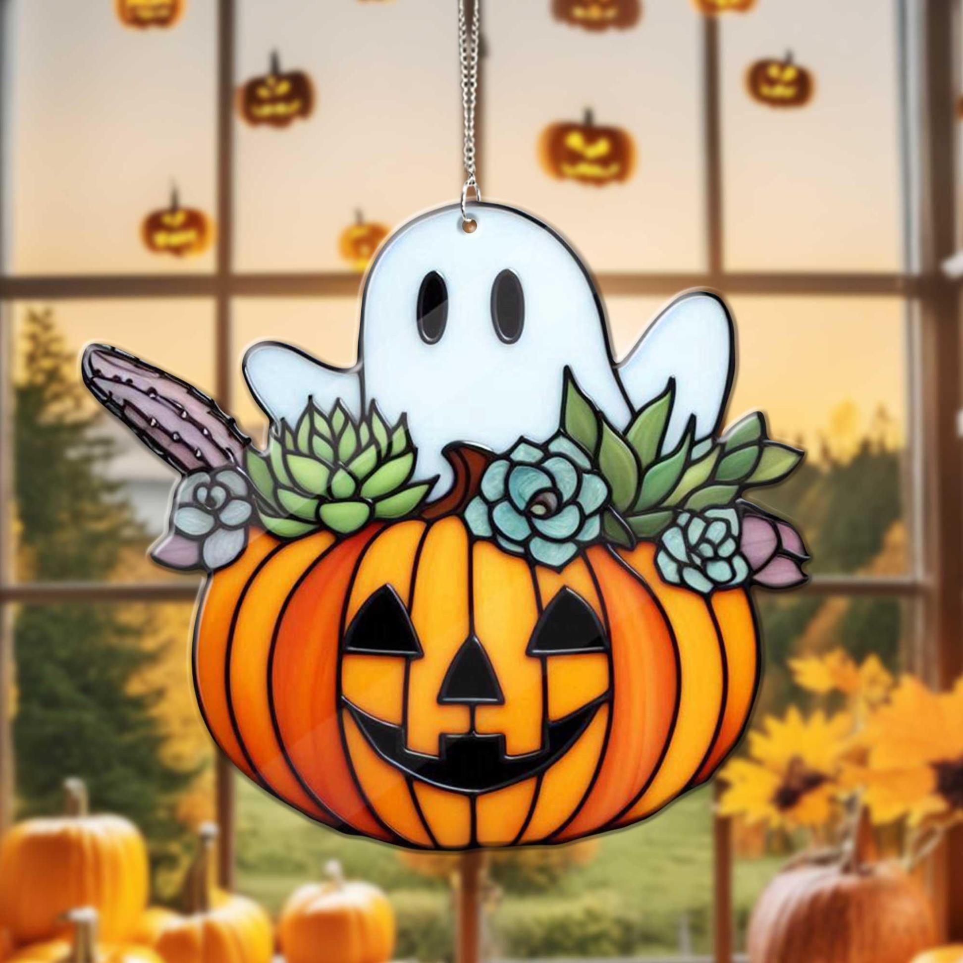 👻Cute Ghost Suncatcher