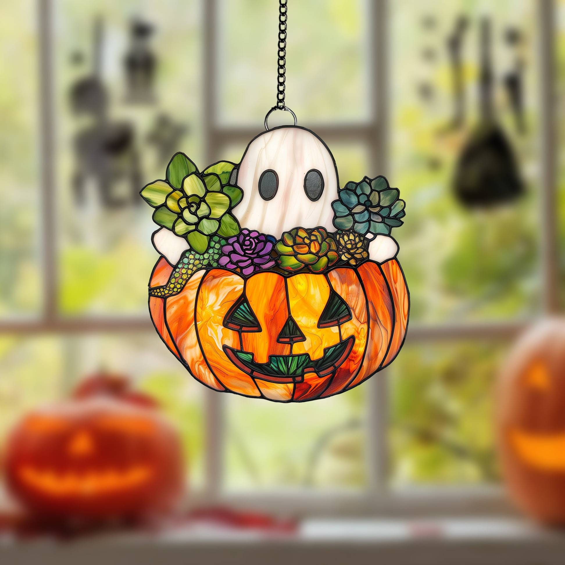 👻Cute Ghost Suncatcher