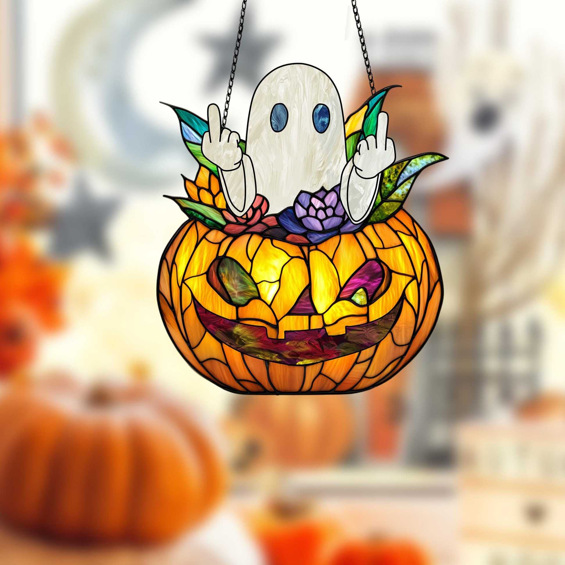 👻Cute Ghost Suncatcher