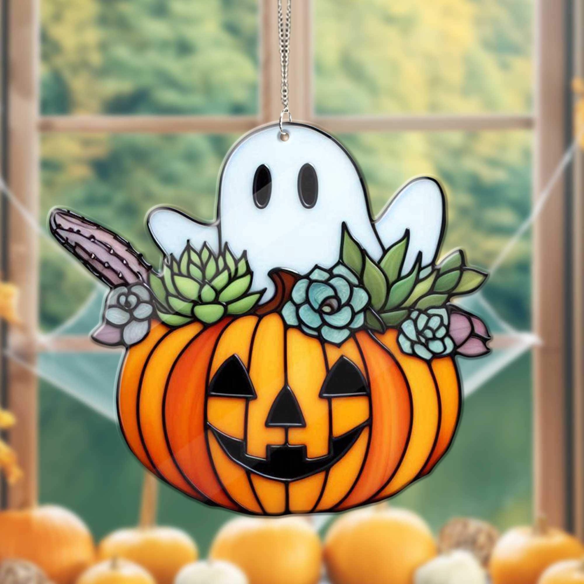 👻Cute Ghost Suncatcher