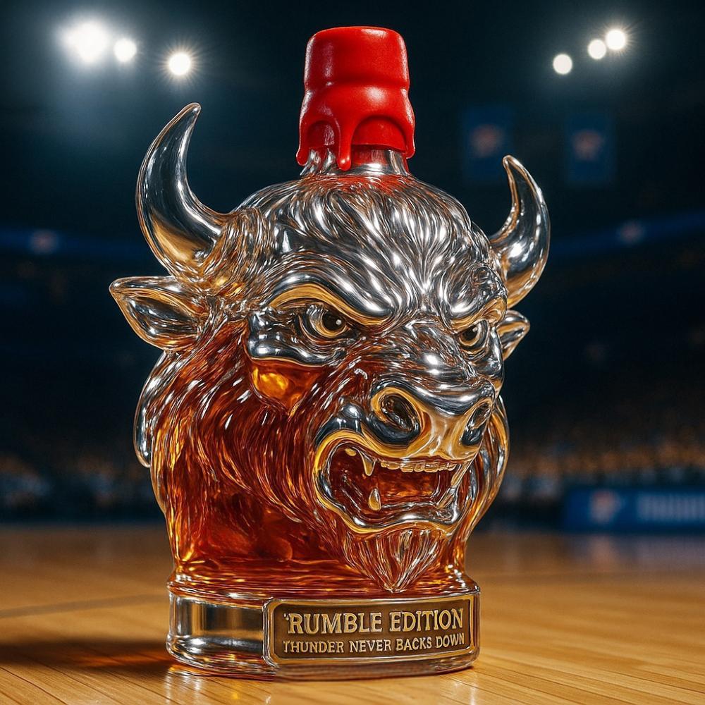 🏆🏀Thunder Championship Commemorative Decanter （Limited time gift commemorative crystal cup event）