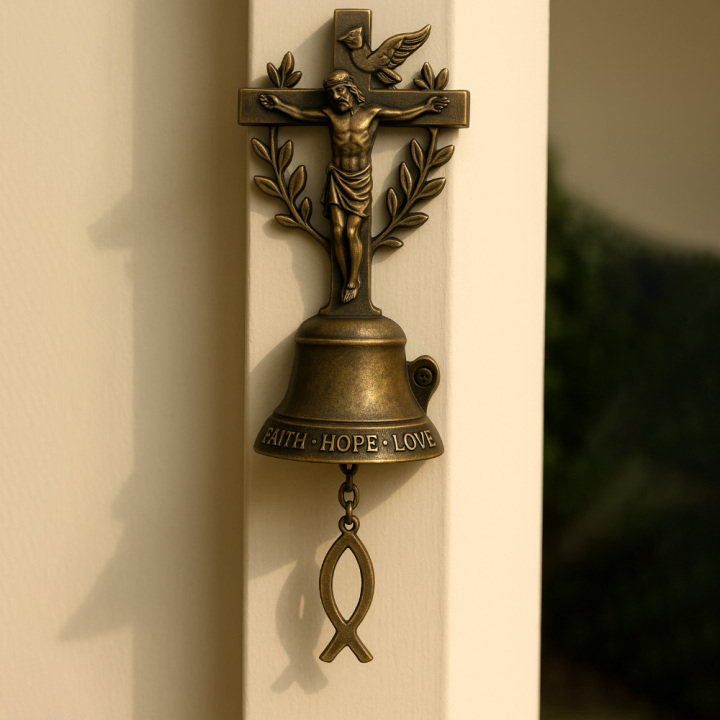 Christian-themed Wall Bell