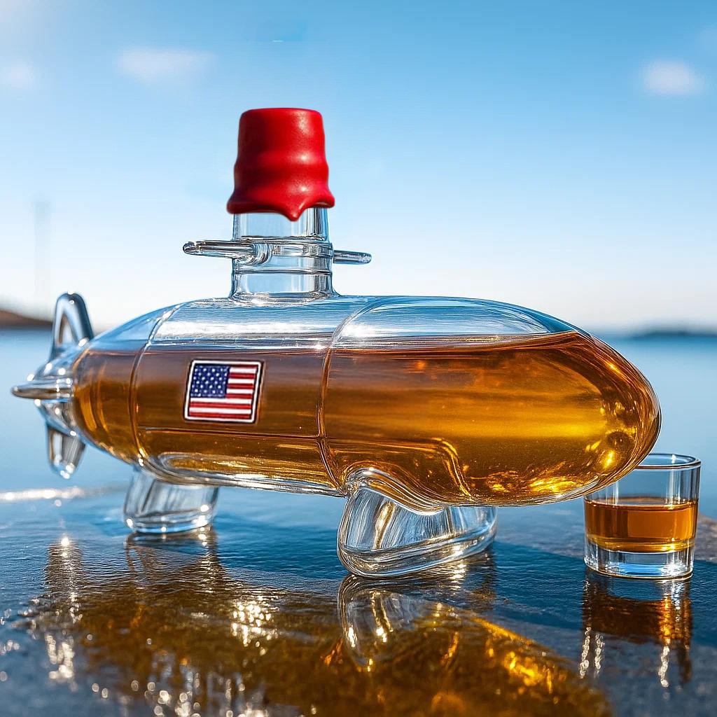 SSBN Whiskey Submarine Bottle