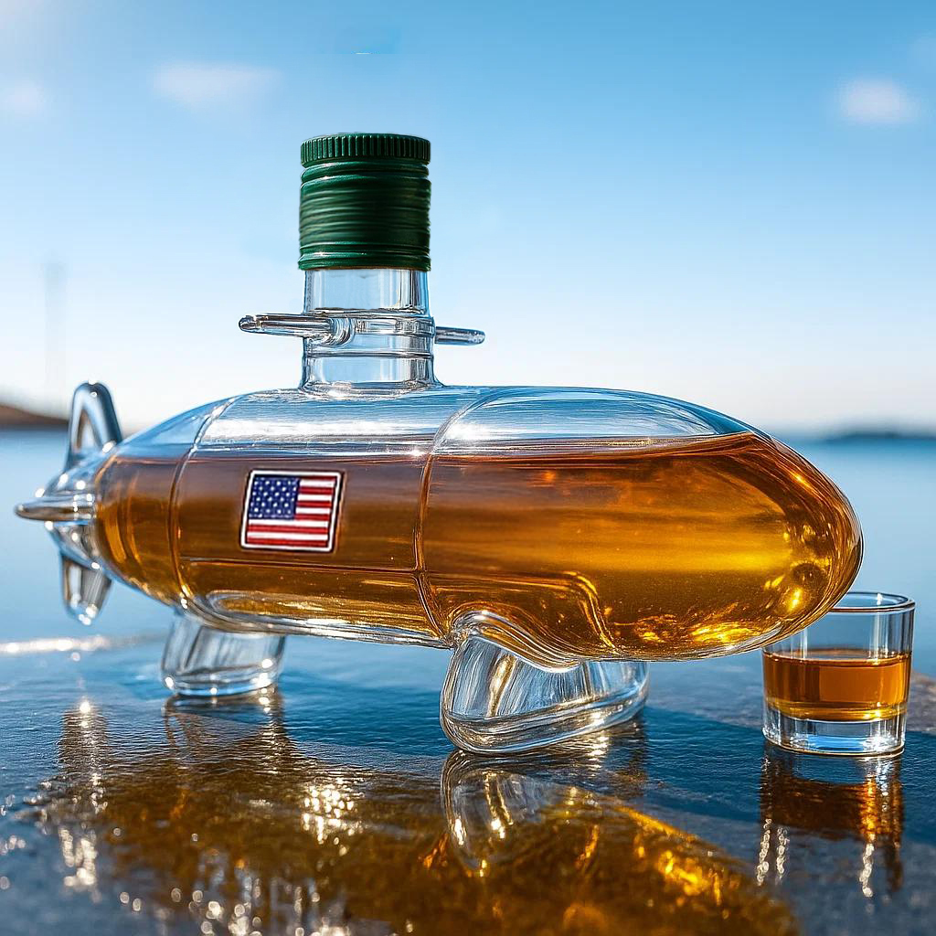 SSBN Whiskey Submarine Bottle