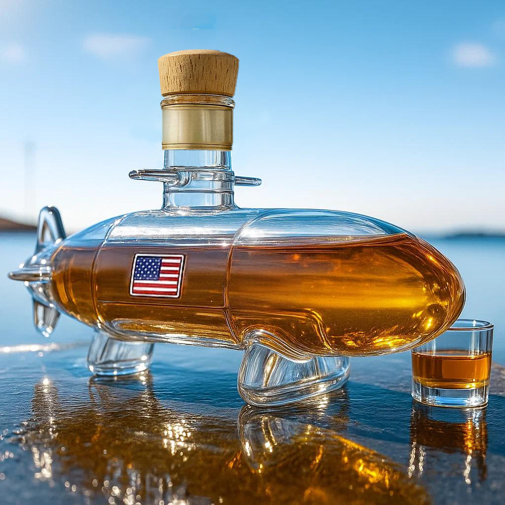 SSBN Whiskey Submarine Bottle