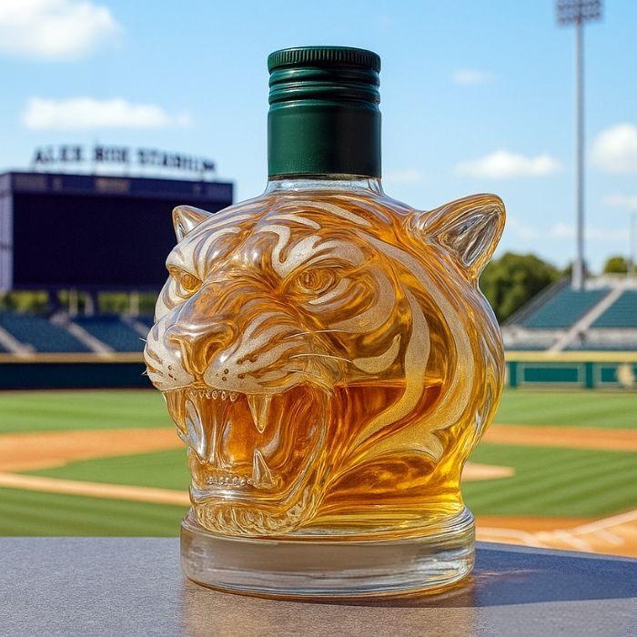 BEST LSU Tigers Head Whiskey Bottle