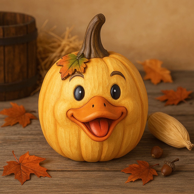 🔥Last Day 50% OFF - 🎃🍂Farm Animal Pumpkin Figurines