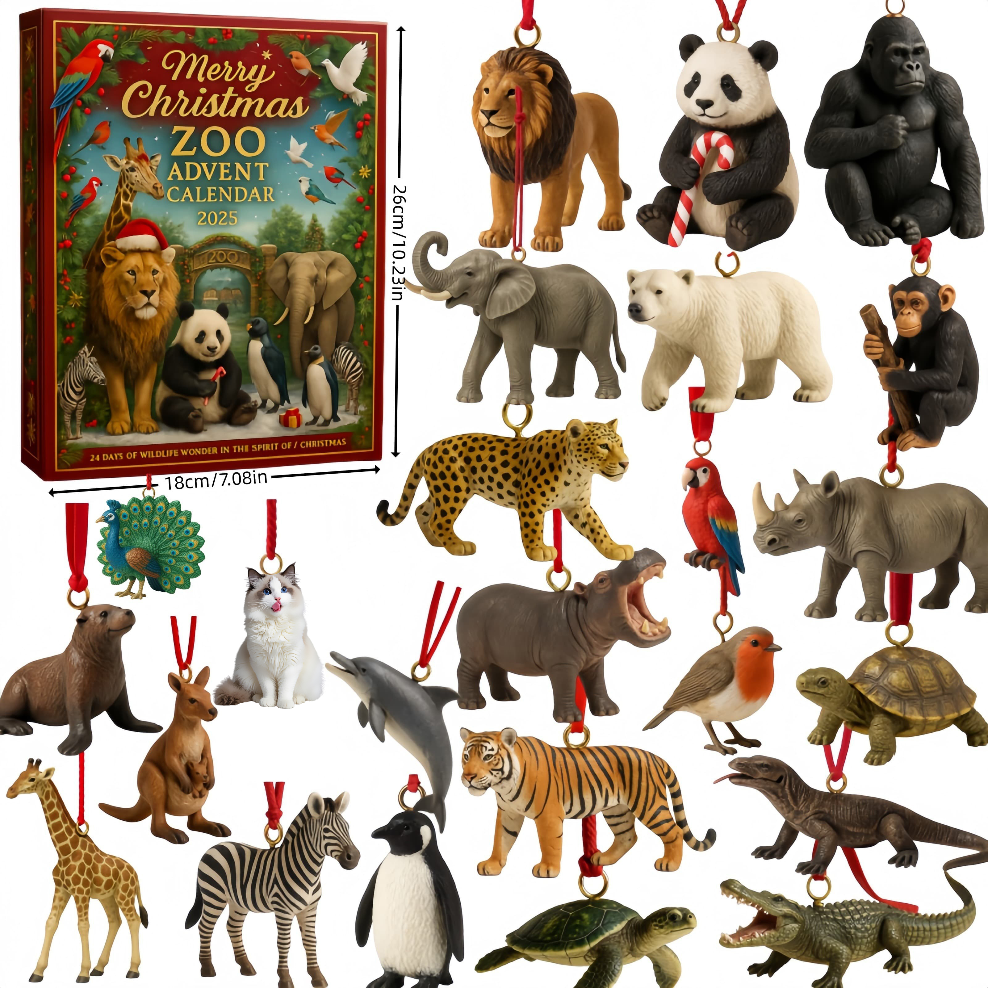 Merry Christmas Zoo Advent Calendar 2025🎄