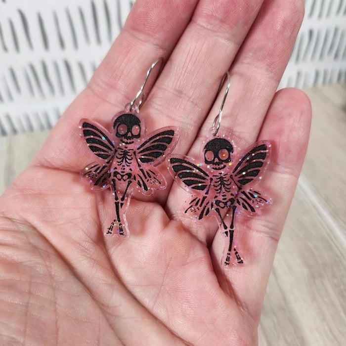 🧙‍♀️✨ Witch on Broom Earrings