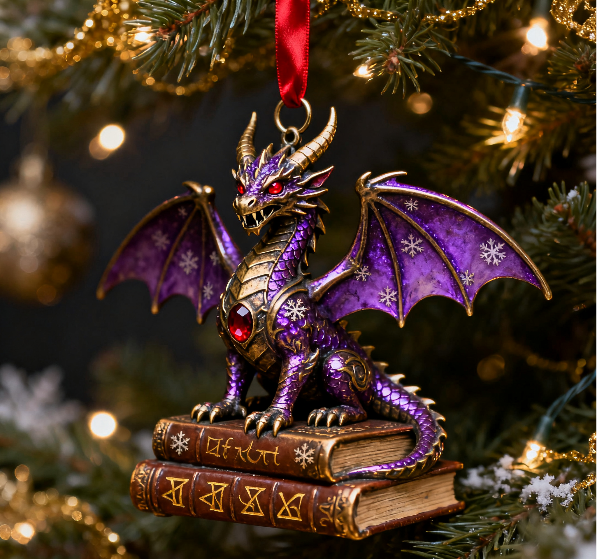 🔥LAST DAY 49% OFF🔥-Dragon Christmas Ornament 🐉✨