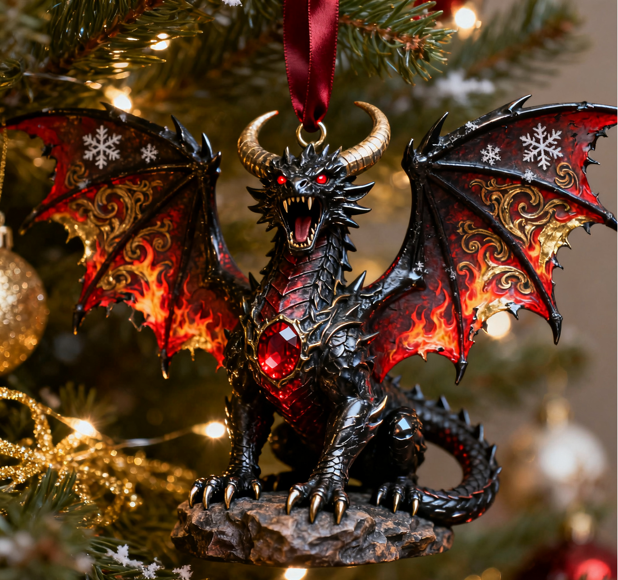 🔥LAST DAY 49% OFF🔥-Dragon Christmas Ornament 🐉✨