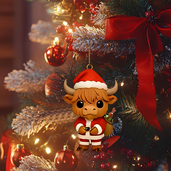  🌲Christmas Gift--Highland Cow Advent Calendar 2025