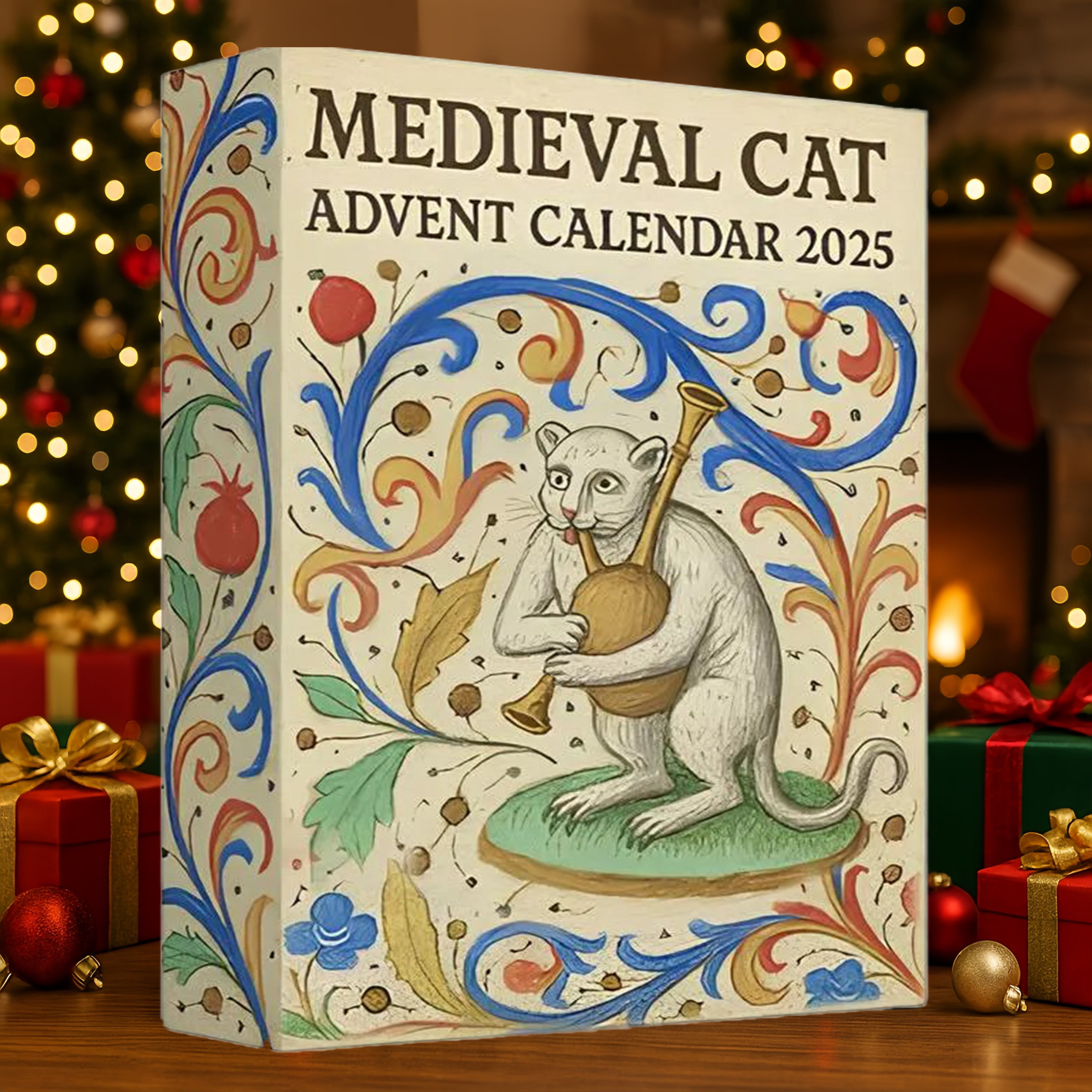 🌲Christmas Gift 50% Off--✨Medieval Cat Advent Calendar 2025