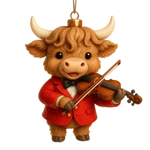 Cute Highland Cow 2025 Christmas Countdown 🎄 24 Gifts Inside!